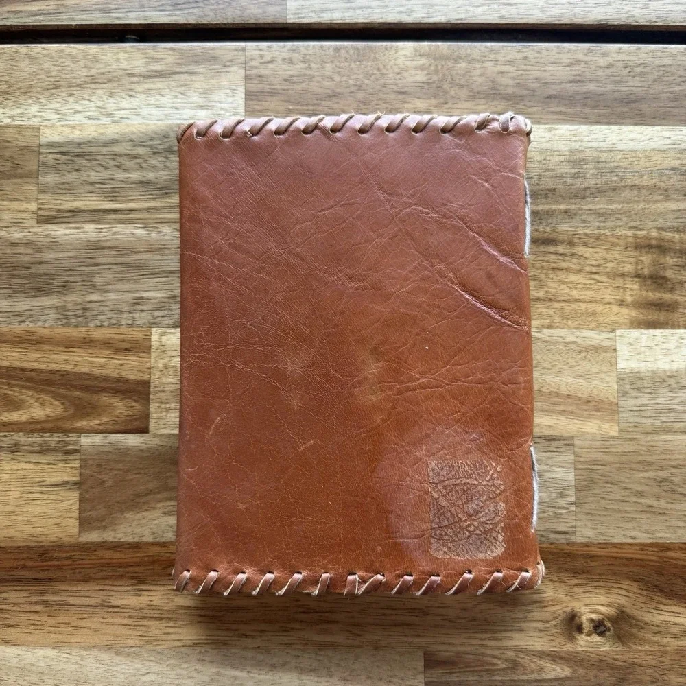 Vintage Leather‎ Journal Diary Notebook Handmade 8X6 Safety Lock Crafted READ
